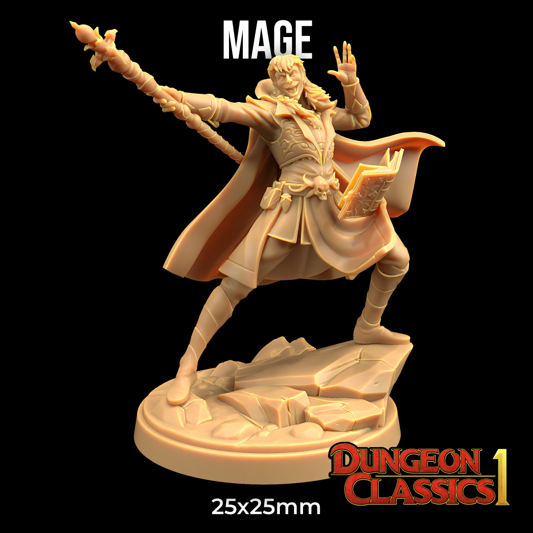 Evil Mage | PRESUPPORTED | Dungeon Classics